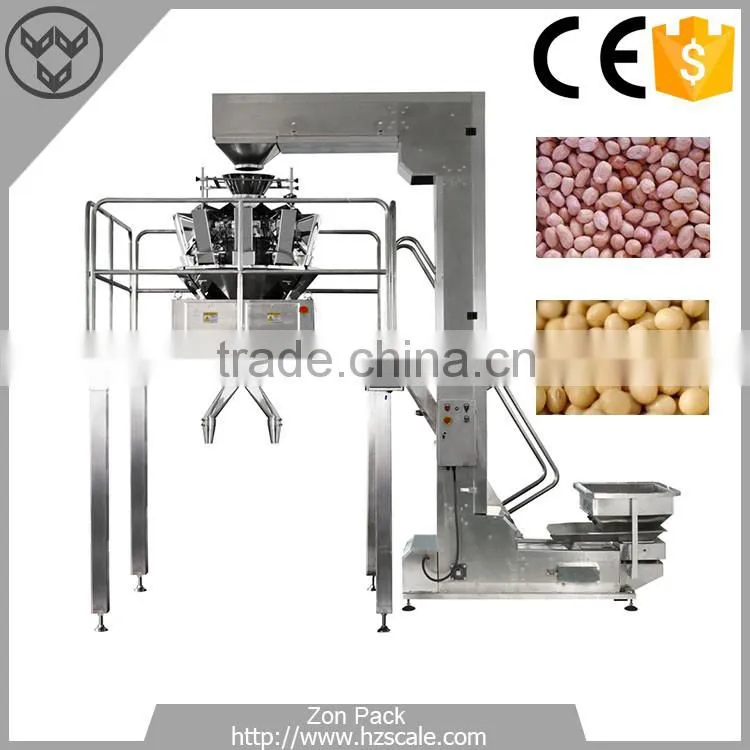 High Speed Vertical Packing System With 14 Heads Weigher/Automatic Granule Vertical Packing Machine
