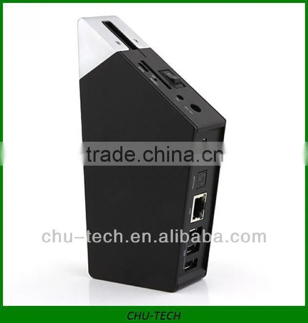 UT28B Android 4.2.2 1G/ 8G Quad Core 1080P FHD TV Box Mini PC w WiFi/ HDMI/ Bluetooth/ 5MP Camera/ RJ45/ AV/ Wireless Display
