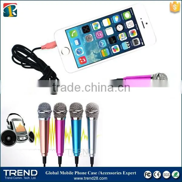 portable mini Microphone for apple for samsung for all smartphone