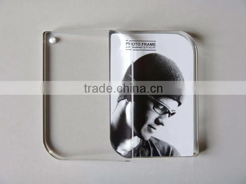 arrival Magnet Acrylic Picture Frame, Acrylic Photo Frame,Clear Acrylic image Frame(R-1145