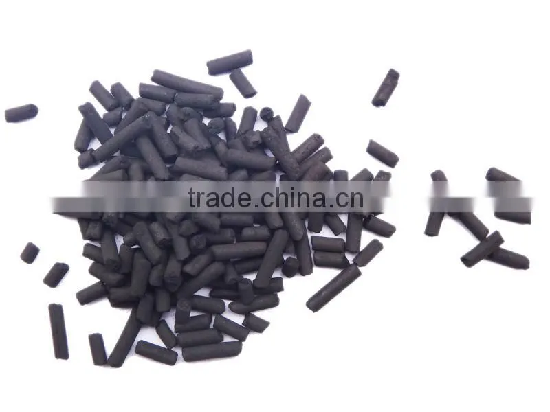 China activated carbon plant coal-based column activated carbon with high Iodine value for sale