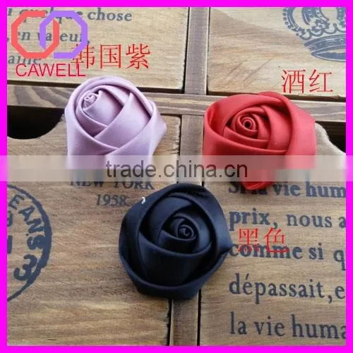 handmade satin rose bud