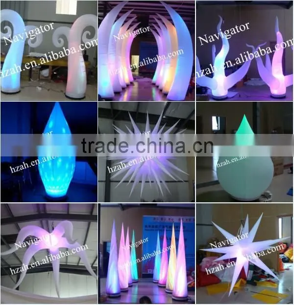 Events Advertising Inflatable Light Bulb Balloon Decoration