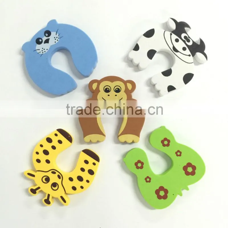 Melors EVA Foam EVA door holder/Cute Animal Shape Finger Safety Door Stopper Protector