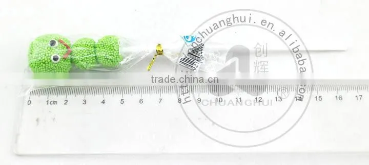 Gummy Lollipop Snowman Gelatin Candy