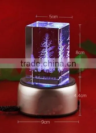 2016 3D laser engraving crystal gifts, crystal cube, crystal crafts