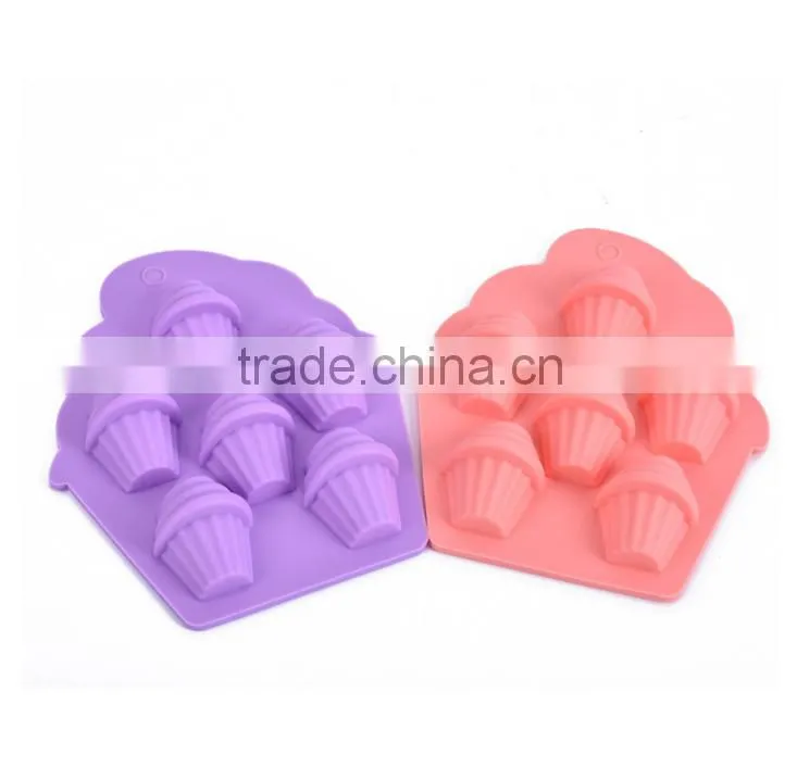 Lovely kid silicone ice cream tray