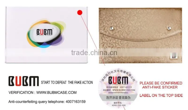 BUBM 2016 simple stylish Inch Laptop / Notebook Briefcase Bag Pouch Sleeve for business lady