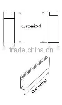 Construction materials profile ceiling decorative aluminum ceiling