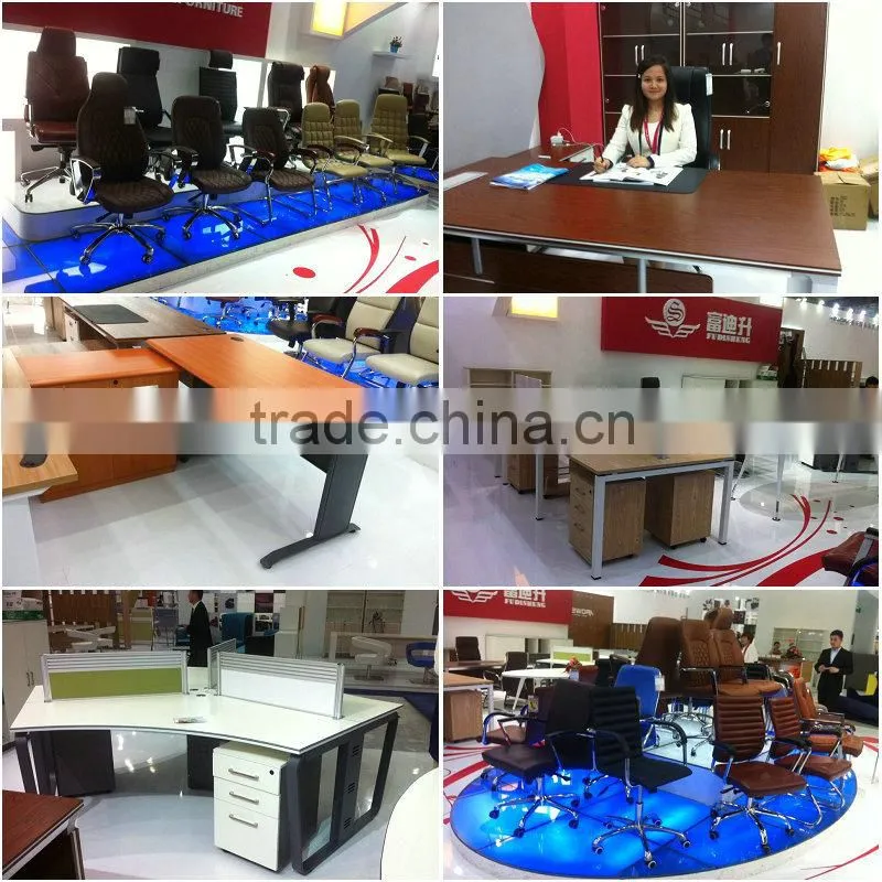 stronger office partition office workstation for three people with metal base E-519