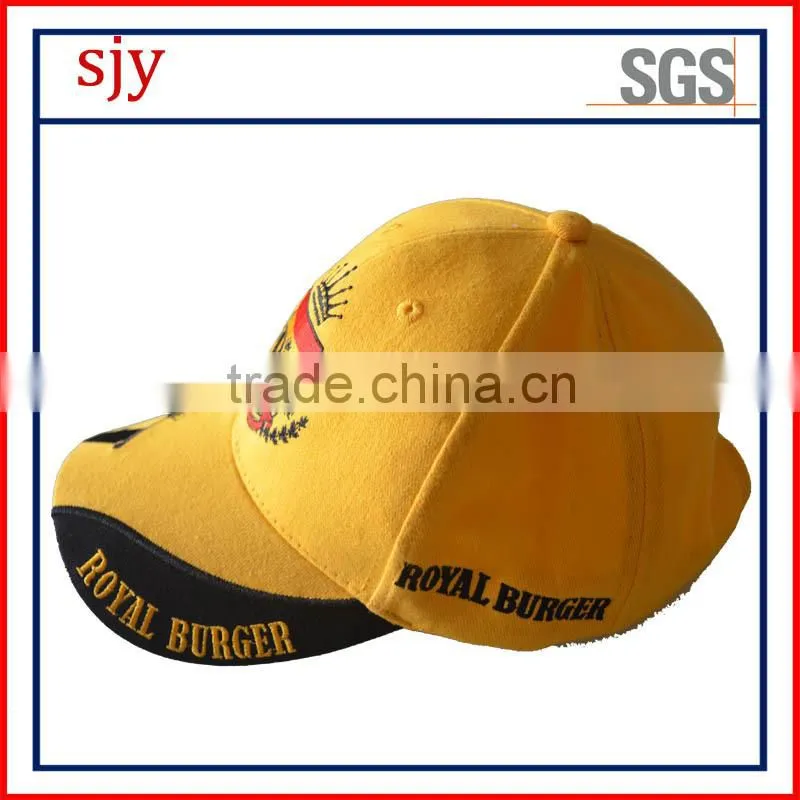 Top quality embroidery cheap custom hats no minimum