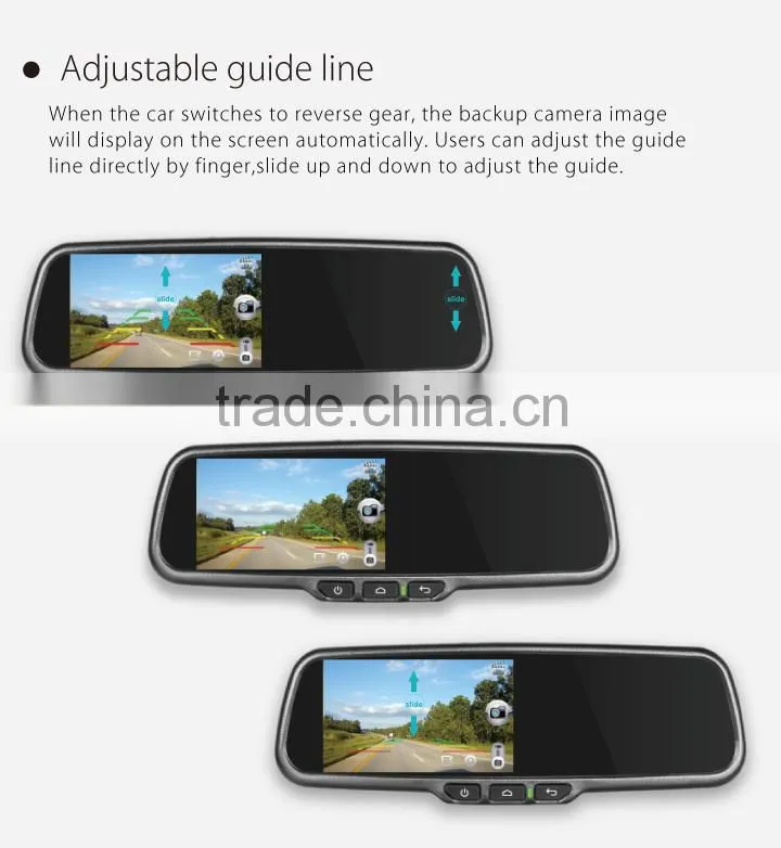 5.0 inch Android system Gps Navigator+Bluetooth+wifi+1080P DVR+Touch Screen