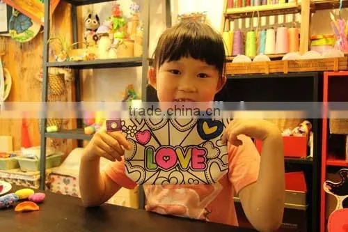 Hot Sale DIY Cheap Promotional Cosmentic Bag, Kids Drawing Bag