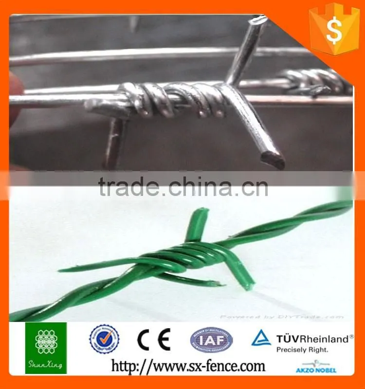 2016 Hot sale hot dip galvanized wire/cheap barbed wire/galvanized barbed wire