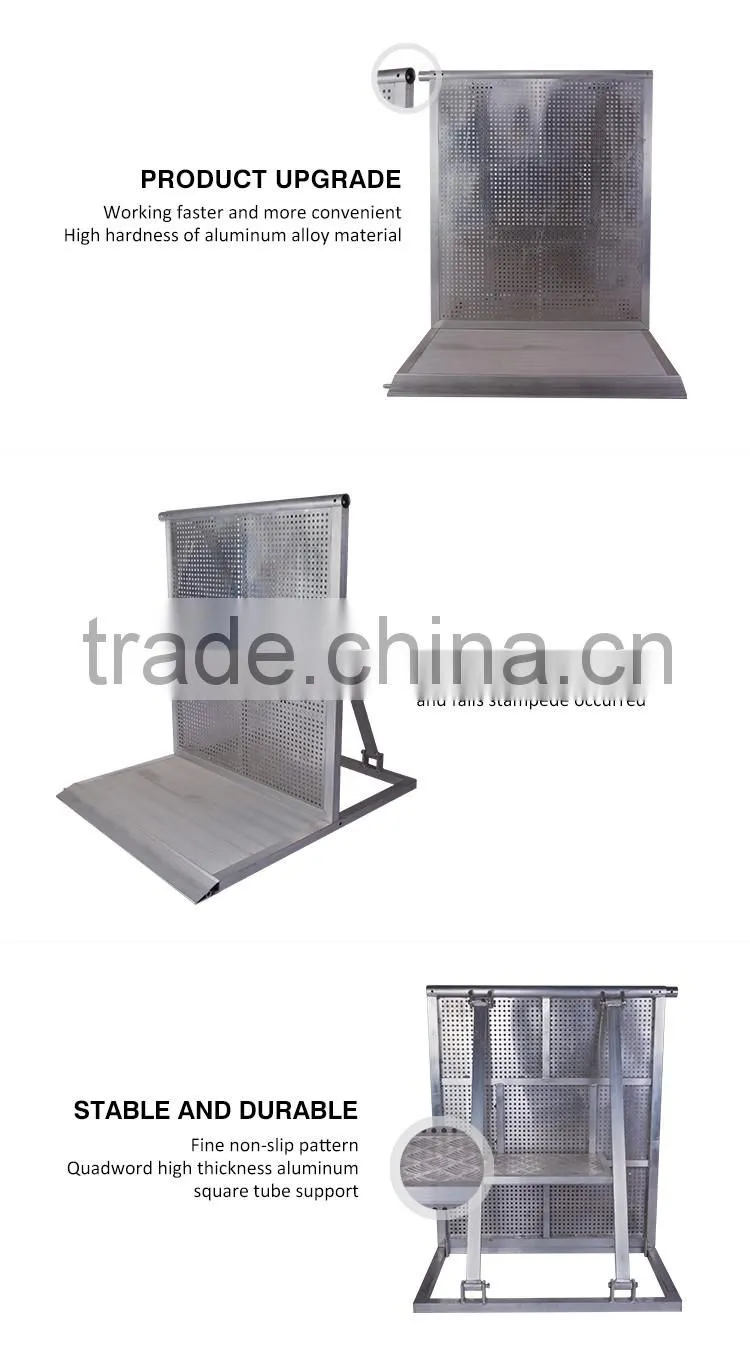 aluminum crowd barrier,traffic barrier