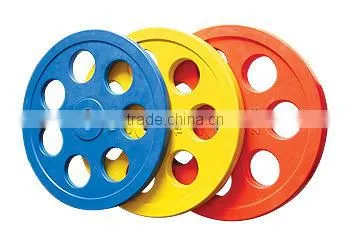 barbell rubber weight plate