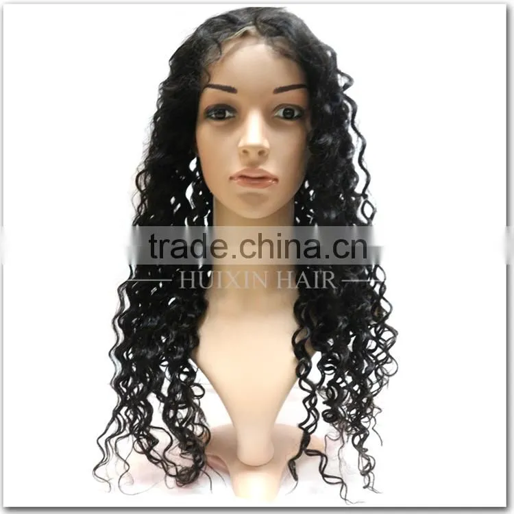 Full Lace Human Hair Wigs For Black Women Curly Human Hair