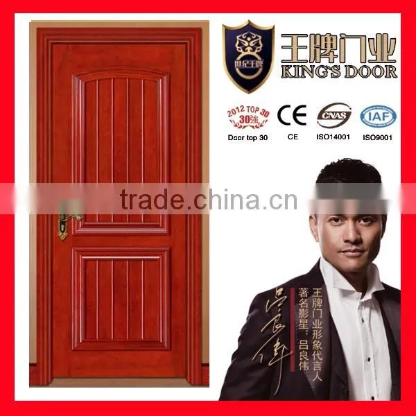 Veneer doors with High-grade glass