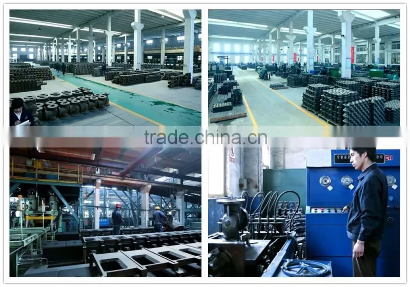 Stainless Steel Double flange worm type butterfly valve supplier