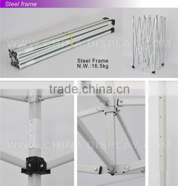 Advertising easy pop up outdoor tent full color print tent