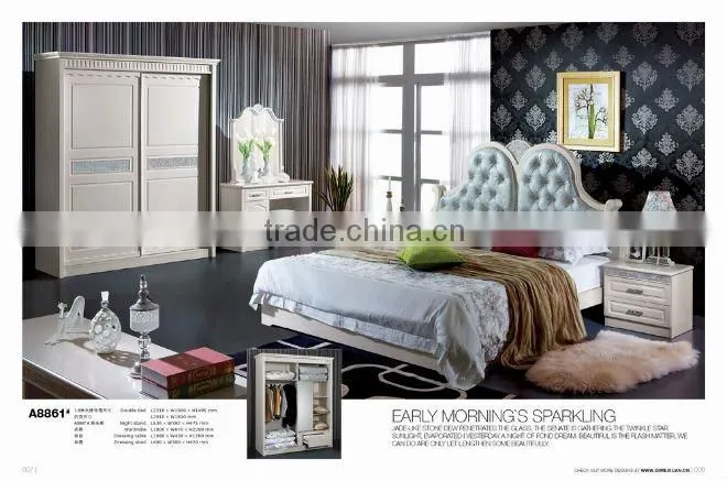 modern MDF panel clothes Wardrobe furniture