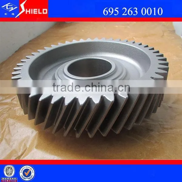 automatic transmission part spur gear 695 263 0010 for mercedes benz bus
