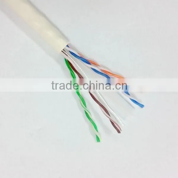 Factory sale CAT6 Lan Network cable UTP Pure copper 23AWG cable with competetive price