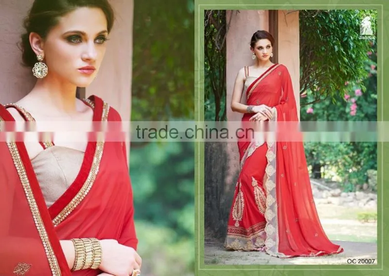 Back drop designer sarees