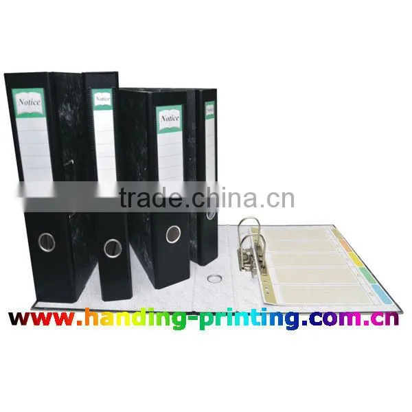 Cheap custom high quality ring binder folder printing service