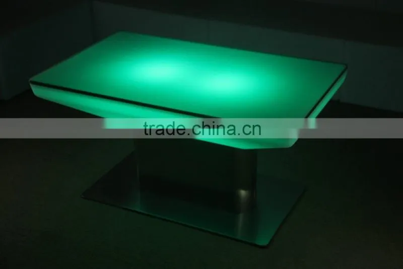 Rome Light furniture 88*54*76cm Led Glowing Light Up Bar Table
