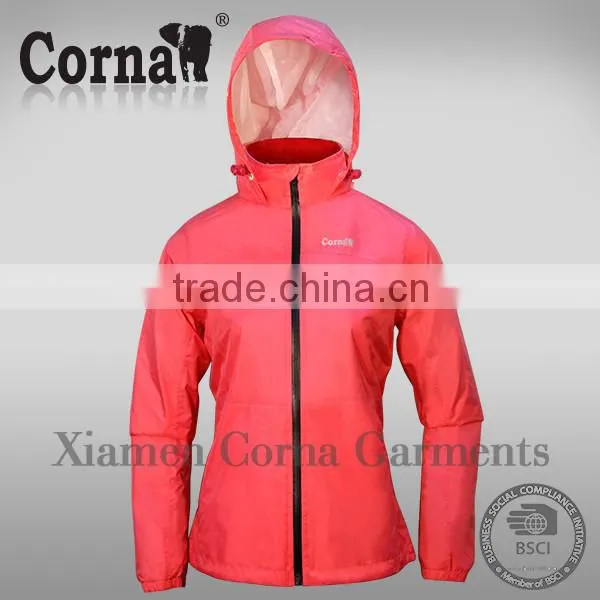 Latest fashion trends women zippers 100% polyester pullover jackets