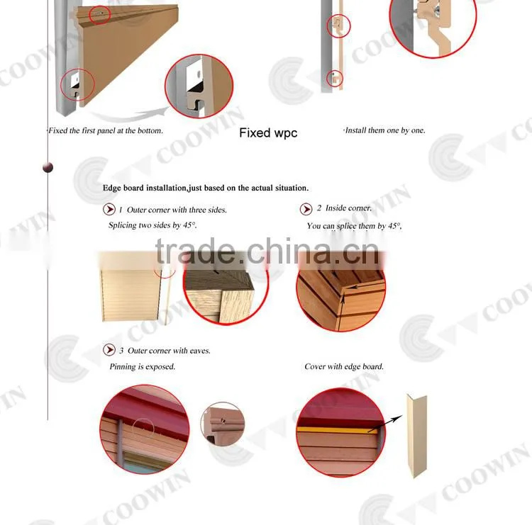 Modern building used brick exterior wall panels