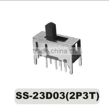 8 pin slide switch SS-23D03(2P3T)