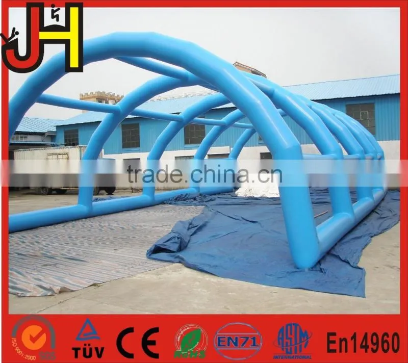 Air sealed 20m long inflatable tent, inflatable paintball sport arena, mega arena inflatable