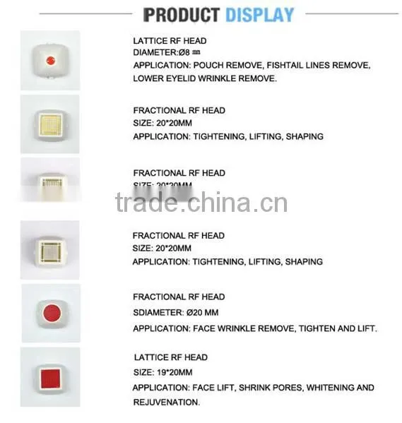portable rf wrinkle removal face lifting device from weifang KM