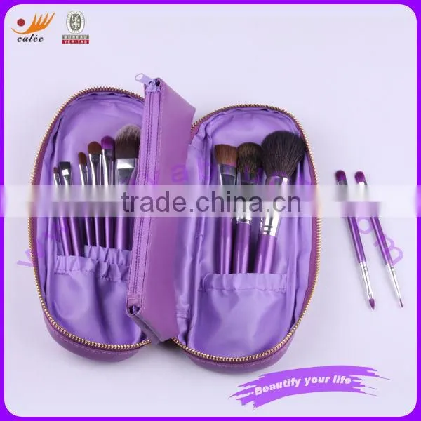 EYA 11pcs cute purple make up brushes