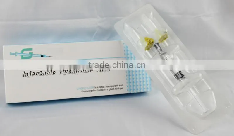 Cosmetic Grade hyaluronic acid cosmetic injections