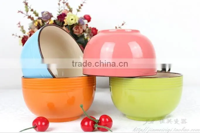 home brand ceramic bowl,decal ceramic bowl,high quality ceramic bowl