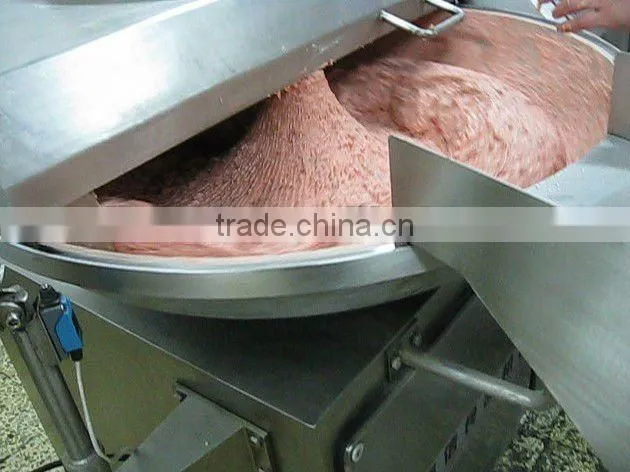 China meat cutter and mixer,sausage stuffer,meat grinder and mixing machine / knife and meat cutter machine