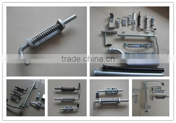 Opening Spring Bolts with aluminium