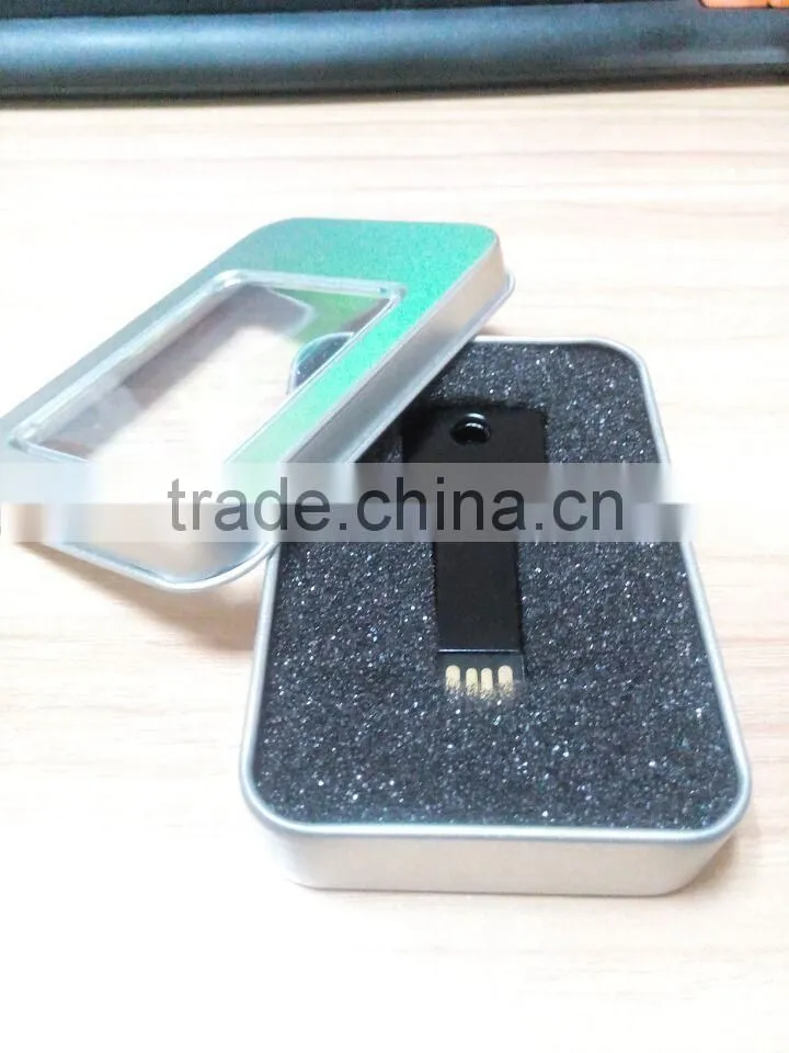 Metal USB Tin Box Package For Promotion