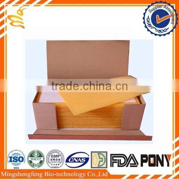 Bee wax foundation sheet/ bee comb foundation/ beeswax sheet price