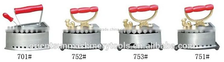 Cock brand charcoal iron