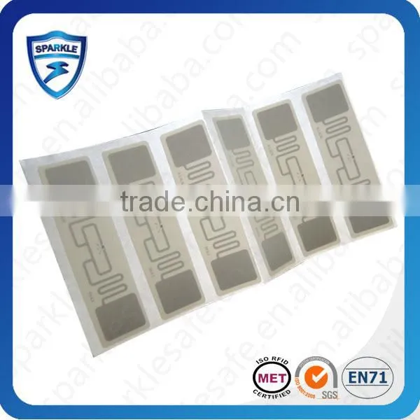 ISO18000-6C glass EPC gen 2 rfid uhf inlay for tracking of goods