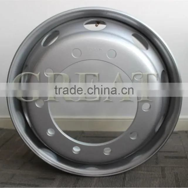 Great Truck steel tubeless wheel rims 22.5x11.75