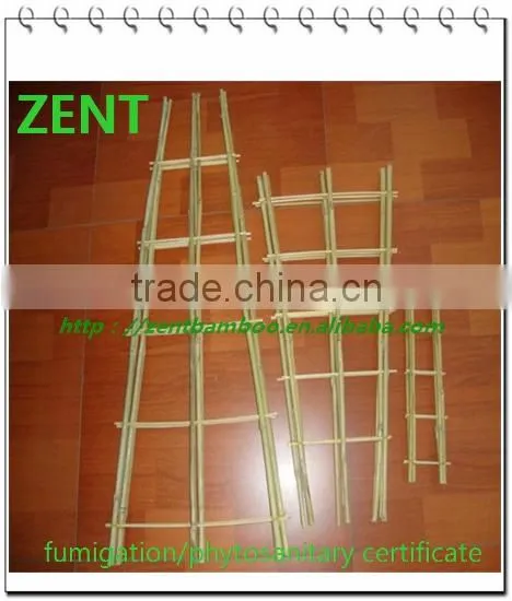 ZENT-92 bamboo trellis for flowers bamboo support bamboo ladders