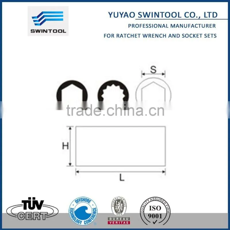 1/2"DR DEEP SOCKET (CR-V)