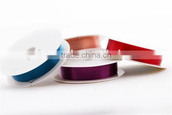 0.5mm jewelry coloured copper wire