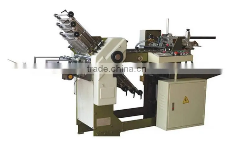 High speed paper folding machine, Automatic A3 folding machine , W type card folder