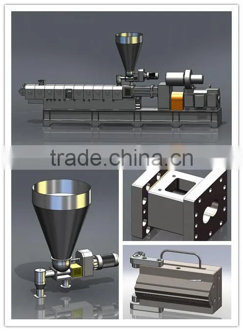 PET Film PVC Profile Extrusion Line For Shrinkable Cable Compounds